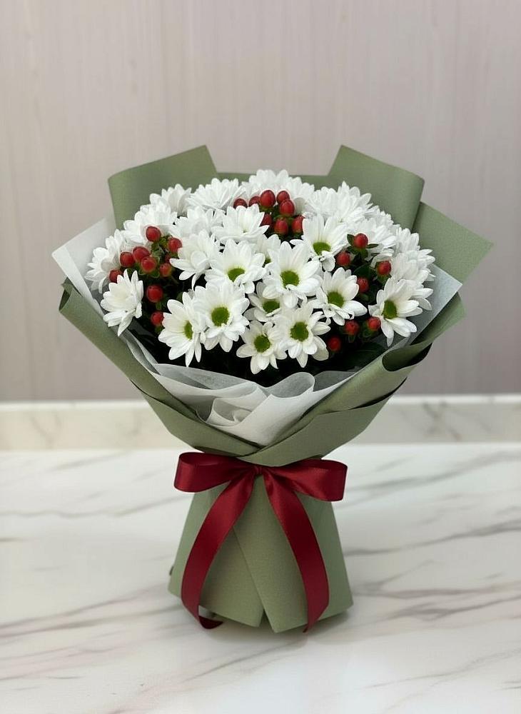 Букет цветов из: Хризантемы в Новой Деревне