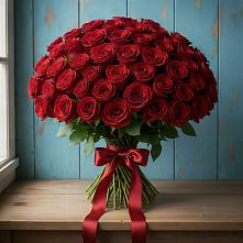 Букет Красные розы Блэк Меджик в Новой Деревне