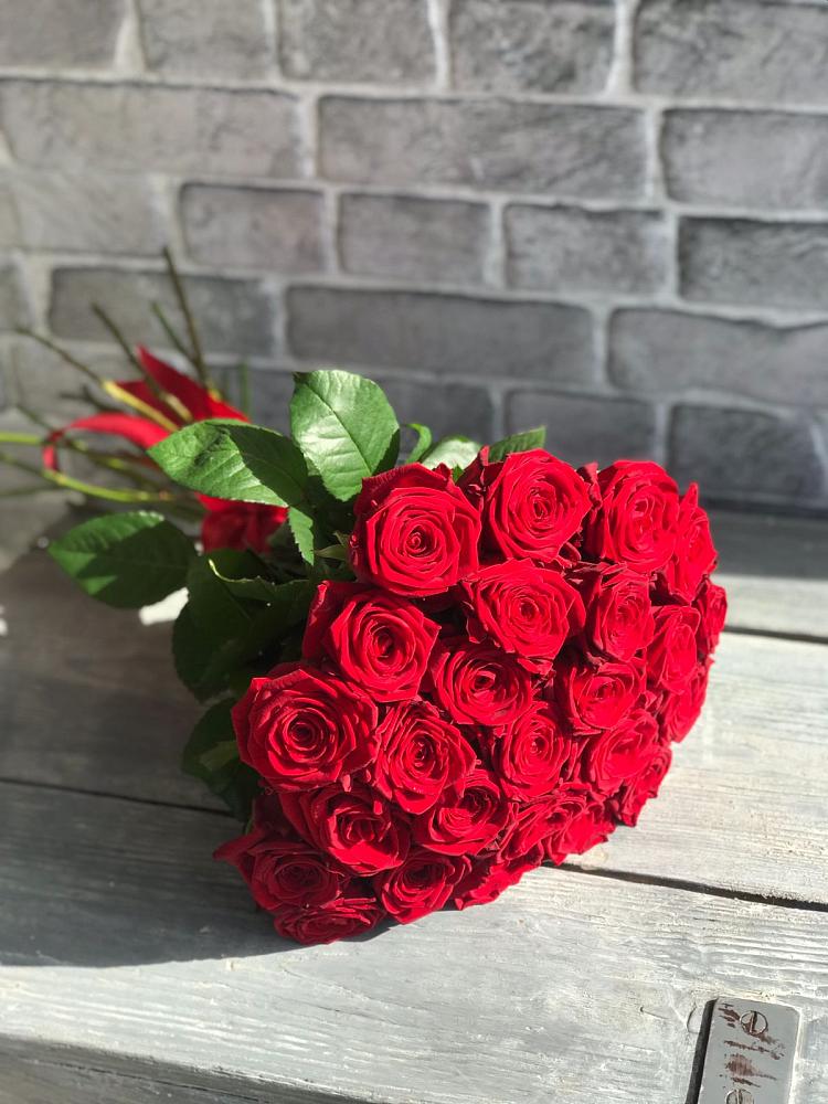 Букет Красные розы Фридом в Новой Деревне