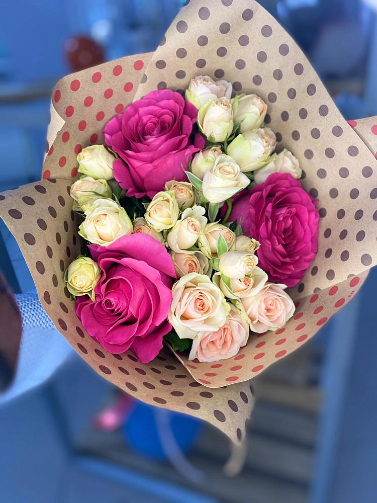 Букет цветов из: Розы в Новой Деревне