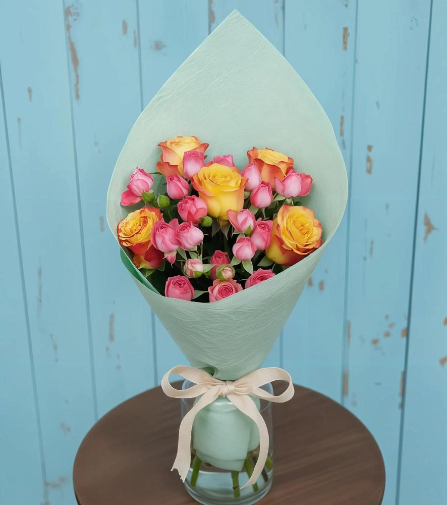 Букет цветов из: Розы в Новой Деревне