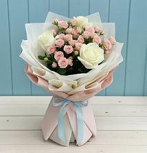 Букет цветов из:  Розы в Новой Деревне