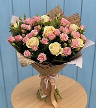 Букет цветов из:  Розы в Новой Деревне
