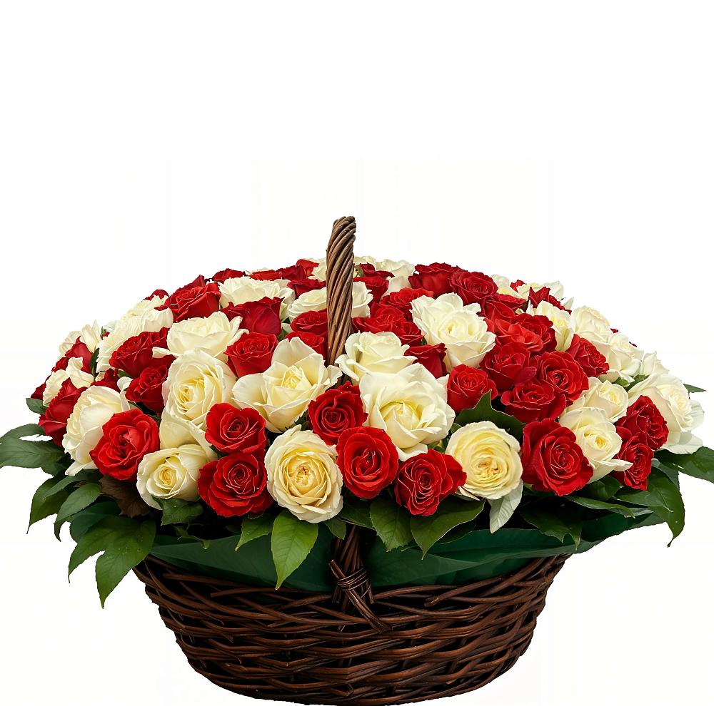 Премиум букет из: Розы в Новой Деревне