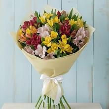Букет цветов из:  Альстромерии в Новой Деревне