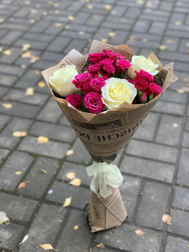 Букет цветов из: Розы в Новой Деревне