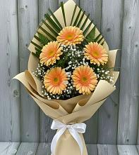 Букет цветов из:  Герберы в Новой Деревне